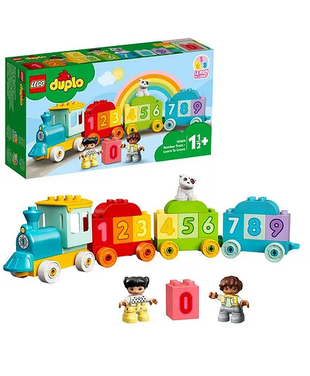 LEGO DUPLO My First Number Train Learn To Count 10954 Colorful Educational Counting Toy for Toddlers 18M Online in UAE Buy at Best Price from FirstCry.ae f7ba4ae89f9a3