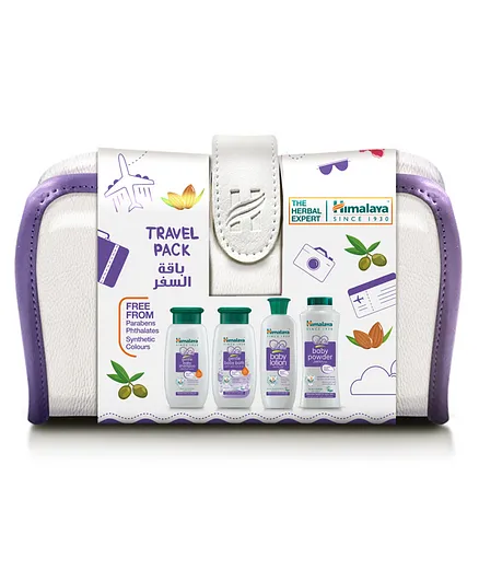 Himalaya Baby Care Easy Travel Pack - 4 Pieces