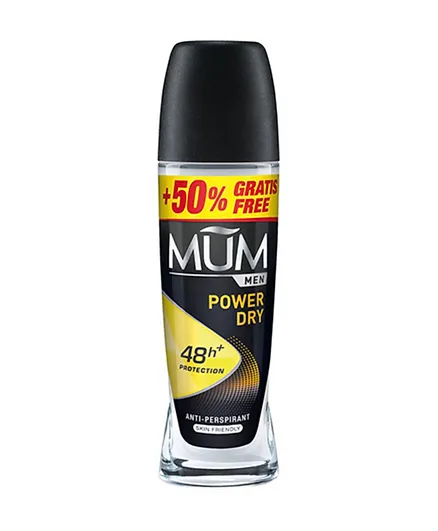 MUM Deodorant Roll On 75mL  - Men Power Dry