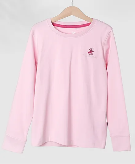 Beverly Hills Polo Club Logo T-shirt - Pink