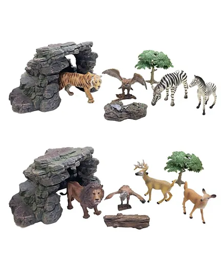 TTC Model Series Animal Figure Pack of 4 Assorted - 16cm
