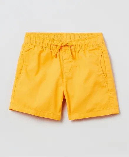 OVS Side Pocket Shorts - Yellow