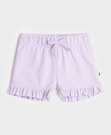 Cheekee Munkee Frill Detailed Shorts - Lilac