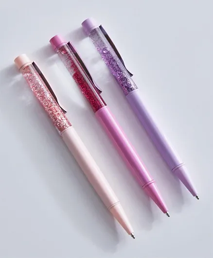 HomeBox Wild Glam Glitter Pen - Set of 3