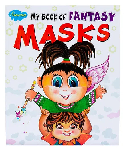 Sawan My Book Of Fantasy Masks - English