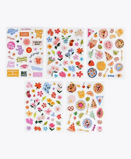 Ban.do New Puffy Sticker - Pack of 5