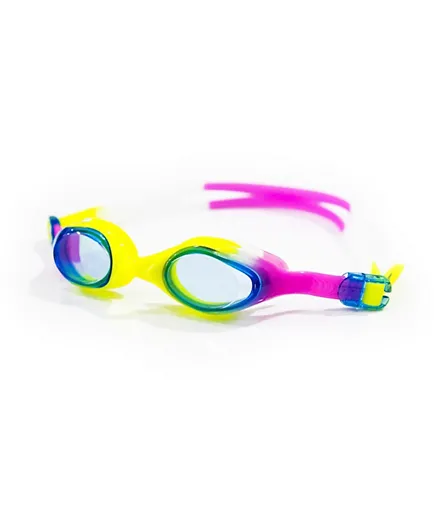Dawson Sports Junior Mirror Swim Goggles - White & Pink