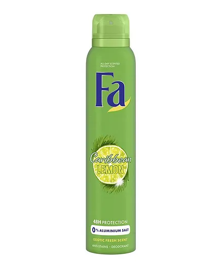 FA Deo Spray Carribbean Lemon - 200ml