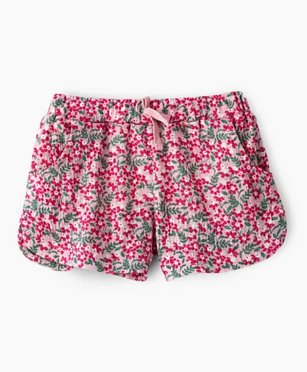 Jelliene Floral Shorts - Multicolor