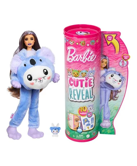 Barbie Cutie Reveal Costume Cuties Series Bunny in Koala - 28.5 cm