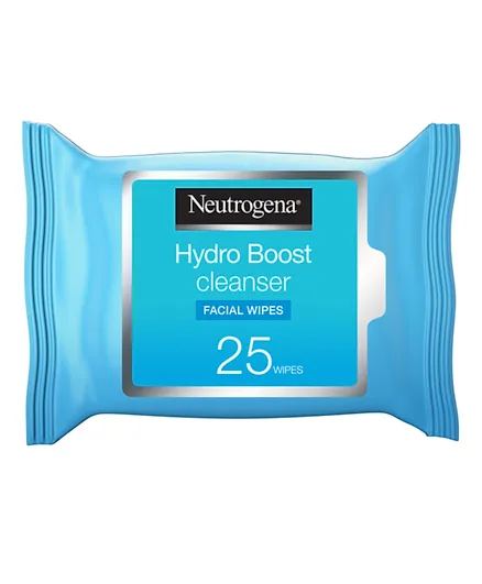 Neutrogena Hydro Boost Cleansing Makeup Remover Face Wipes - Pack of 25 Wipes