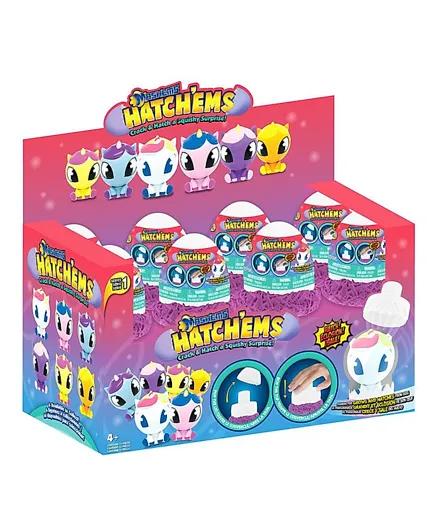 Basic Fun Mashems Hatchems Unicorn Series 1 Single