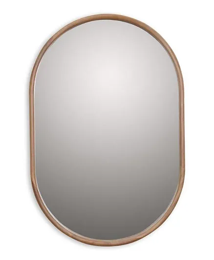 PAN Home Errapel Oval Wall Mirror - Natural