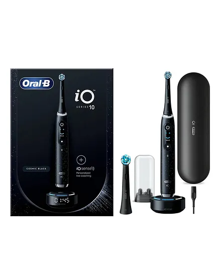 Oral-B iO Series 10 Rechargeable Electric Toothbrush - Cosmic Black