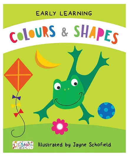 Pegasus Colours & Shapes Padded Board Books - 15 Pages