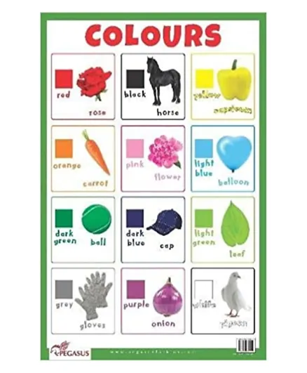 Educational Chart Colours - Multicolour