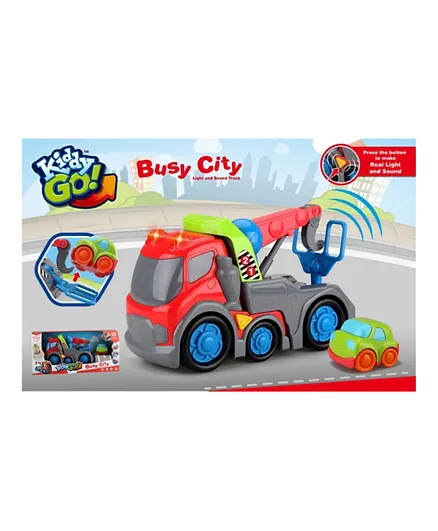 Kiddy Free Wheel Recovery Truck With Lights & Sound