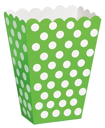 Unique Treat Boxes Pack of 8 -Green
