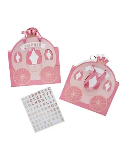 Hootyballoo Carriage Party Bags With Personalised Sticker Sheets
