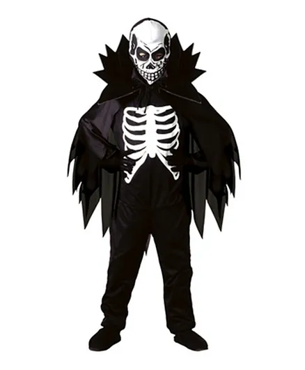Widmann Scary Skeleton Costume - Black White