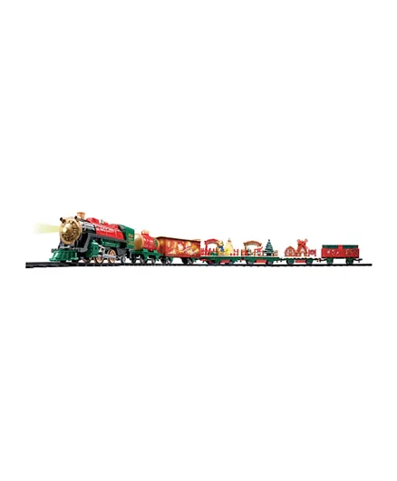 Mad Toys Santa Express Light-Up Christmas Train Set - 47 Pieces