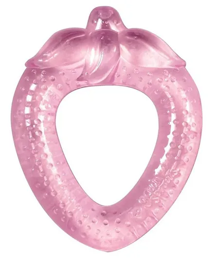 Green Sprouts Cooling Teether Strawberry - Pink