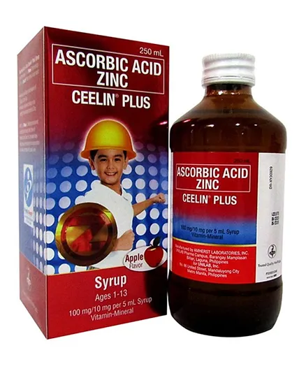 Ceelin Plus Ascorbic Acid Syrup - 250ml