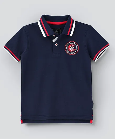 Beverly Hills Polo Club Team Mavericks Polo - Dark Blue