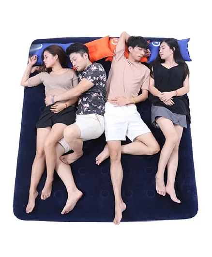 Bestway Flocked King Size Inflatable Airbed Travel Bed
