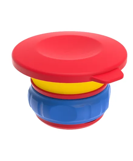 قبعة موني - متوفرة بالألوان أحمر وأزرق
