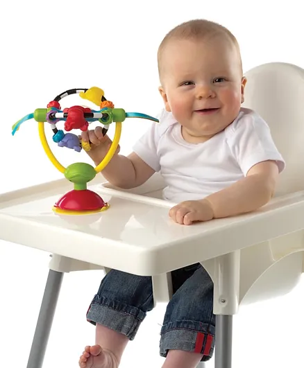 كرسي مرتفع دوار من بلايغرو للأطفال الرضع والأطفال الصغار - متعدد الألوان