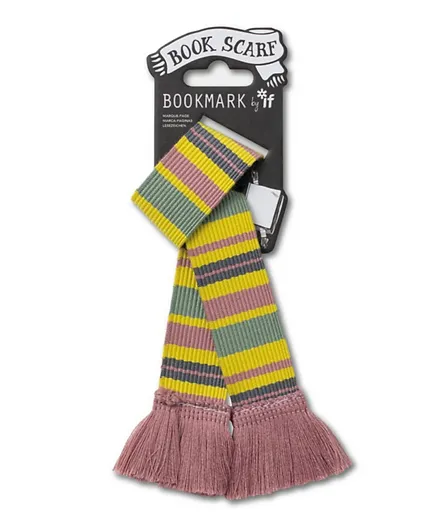 IF Book Scarf Bookmark - Pastels