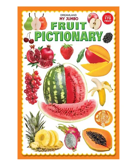 My Jumbo Fruit Pictionary - English