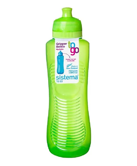 Sistema Twist N Sip Gripper Bottle Green - 800mL