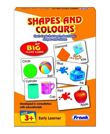 Frank Shapes and Colours Flash Cards - 27 Pieces