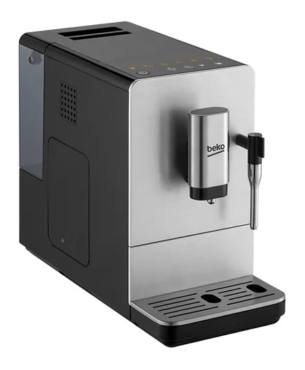 ماكينة إسبريسو آلية من بيكو لتحضير القهوة من الحبة إلى الكوب بضغط 19 بار وسعة 1.6 لتر CEG5311X - رمادي