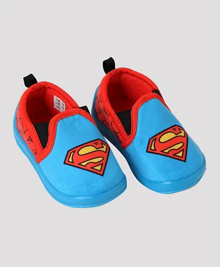 Superman Slip On Shoes - Blue