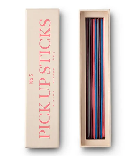 Printworks Wooden Classic-pick Up Sticks 41 Pieces - Multicolor