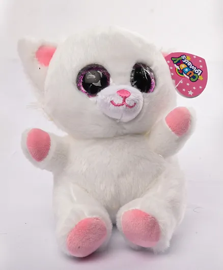 Cuddly Loveables Kitty Plush Toy - Pink