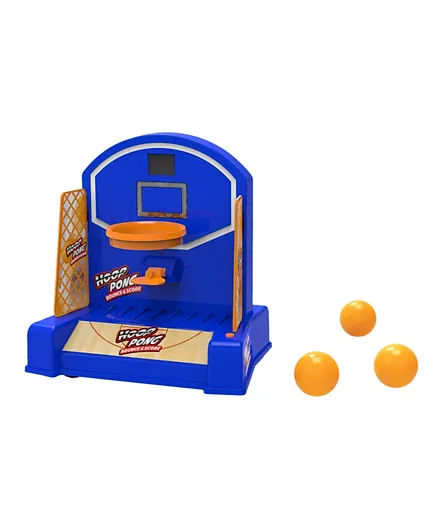 Yoheha Hoop Pong Table Top Basket Ball Game for Kids- Multicolour