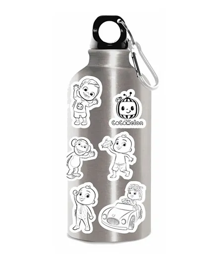 Cocomelon Color Your Own Water Bottle
