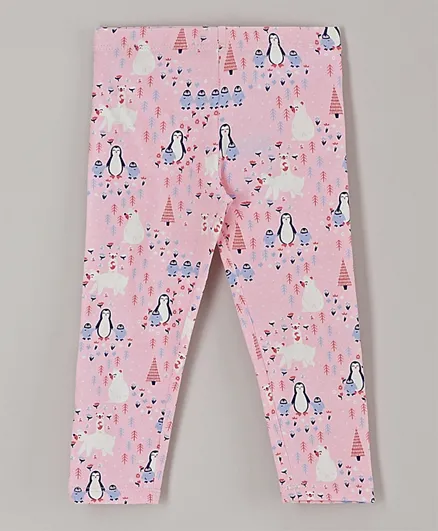 The Children's Place Penguin Leggings - Pink