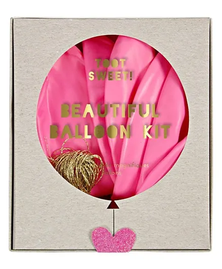 Meri Meri Toot Sweet Balloon Kit -Pink