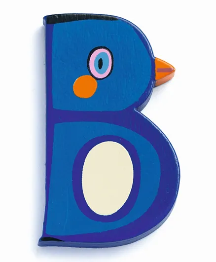 Djeco Bird Door Letter - B