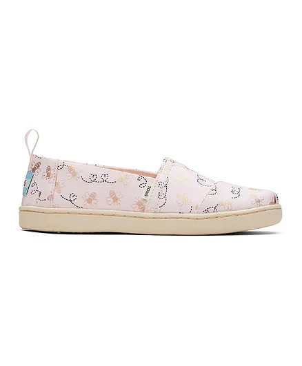 Toms Bee Mine Alpargata Espadrilles - Pink