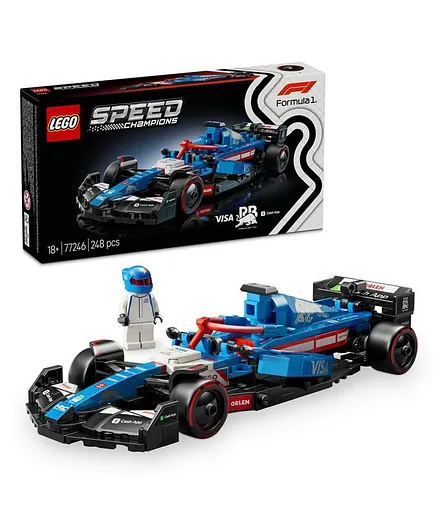 LEGO Speed Champions Visa Cash App RB VCARB 01 F1 Race Car Kit 77246 ...