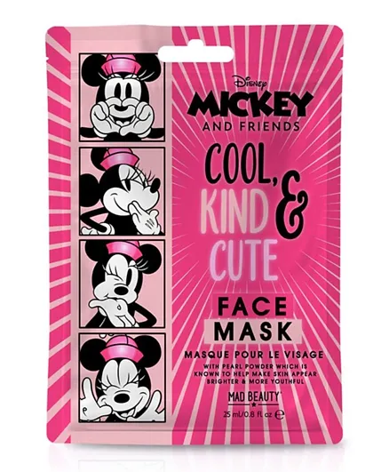 Disney M&F Sheet Face Mask - Minnie  - 25mL