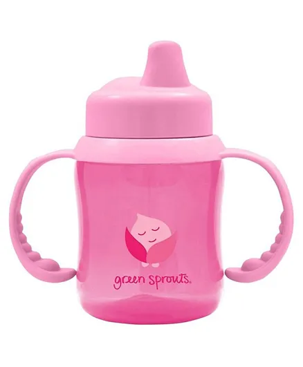 Green Sprouts Non spill Sippy Cup Pink - 178ml