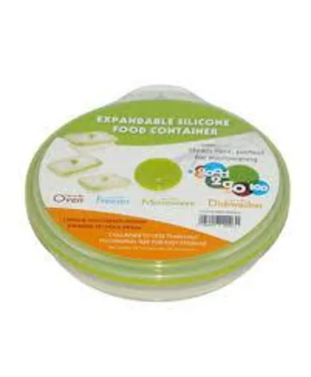 Good 2 Go Too Round Food Container Green - 400mL