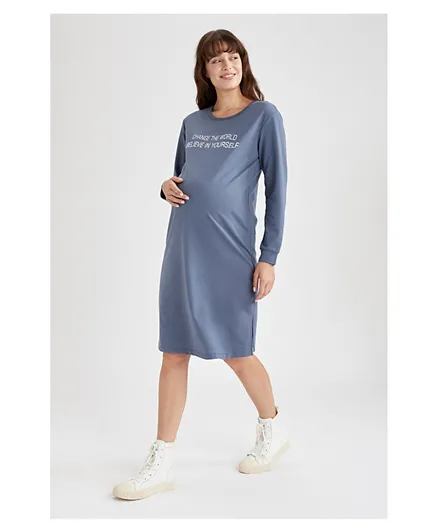 DeFacto Maternity Dress - Grey